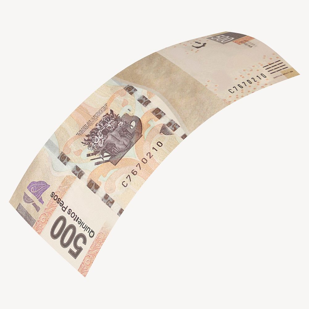 Mexican 500 pesos bank note