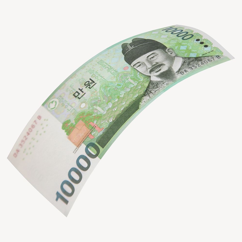 10000 Korean won bank note