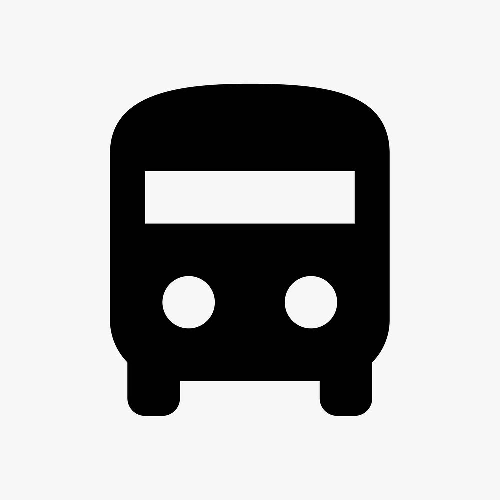 Bus  icon collage element vector