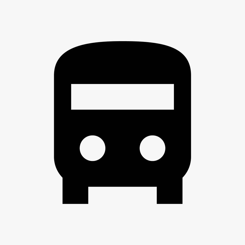 Bus  icon collage element vector