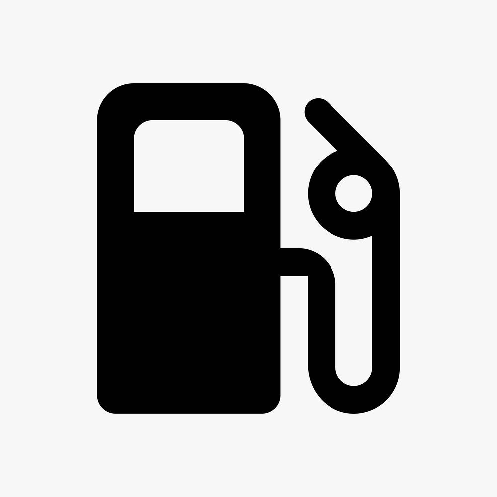 Fuel dispenser  icon collage element vector