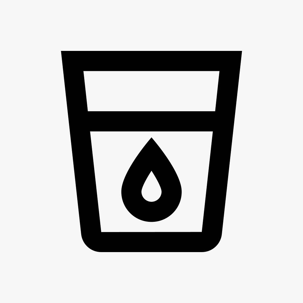 Water  icon collage element vector