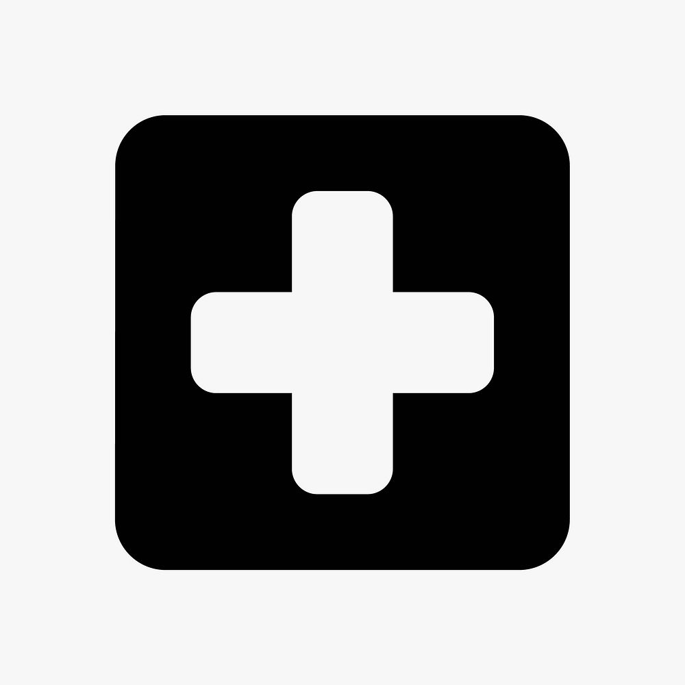 Health service  icon collage element vector