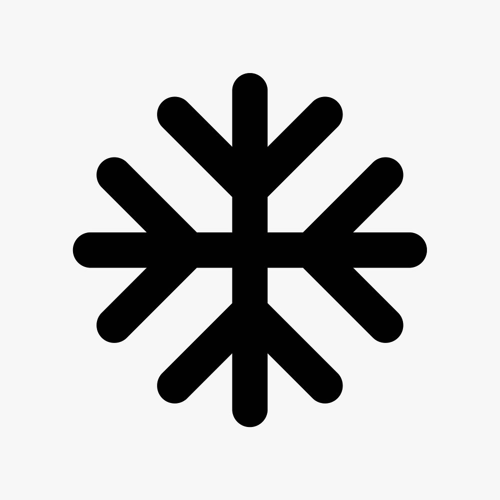 Snowflake  icon collage element vector