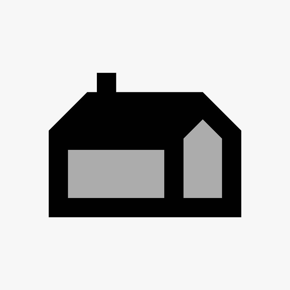 Home  icon collage element vector