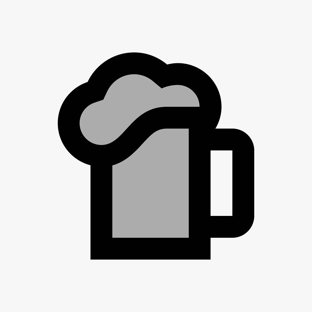 Beer house  icon collage element vector