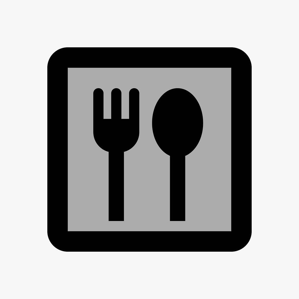 Canteen  icon collage element vector