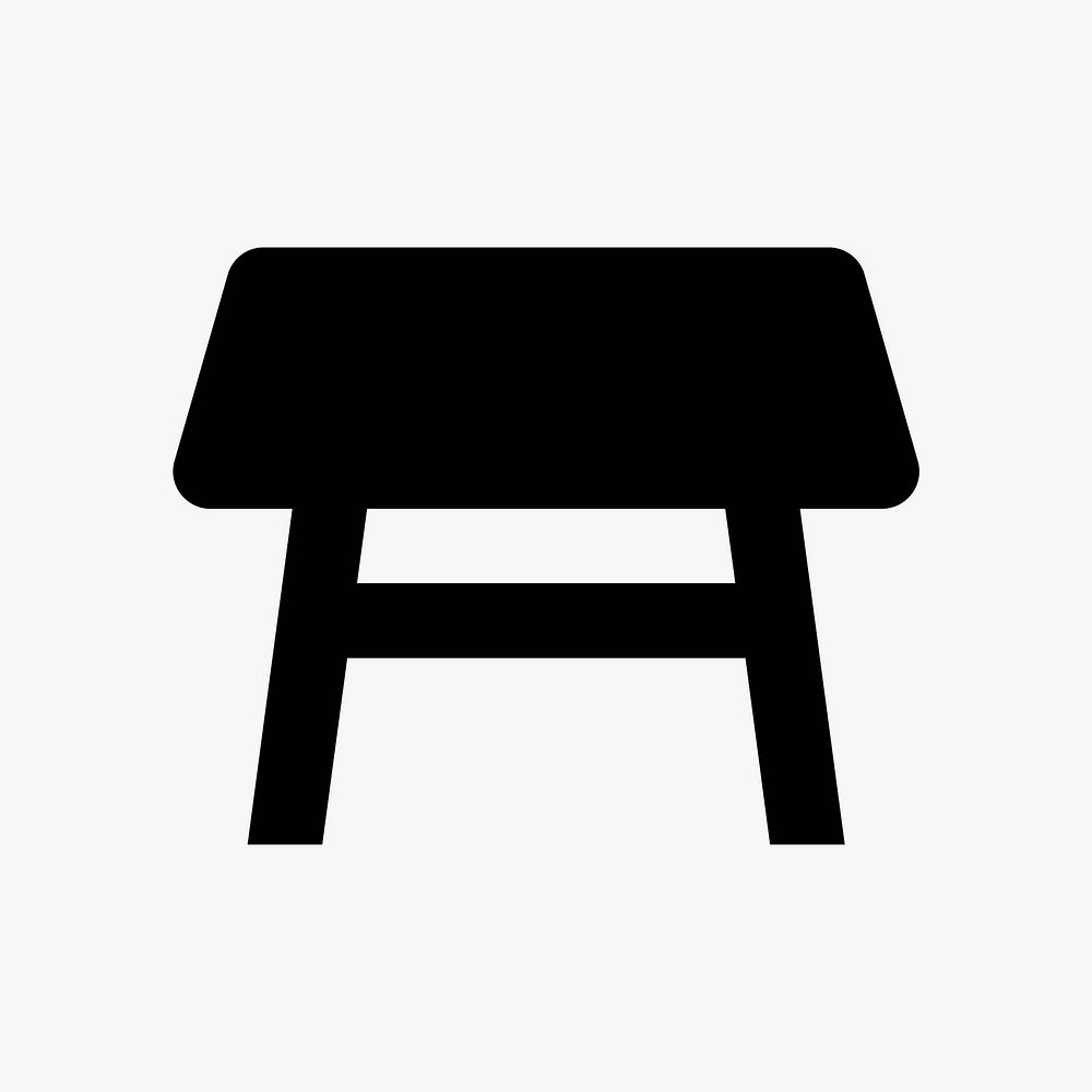 Table  icon collage element vector