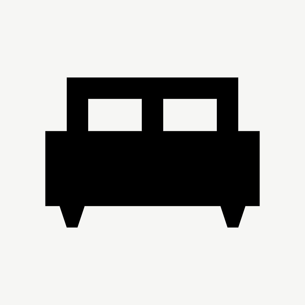 Bed flat icon psd | Free PSD - rawpixel