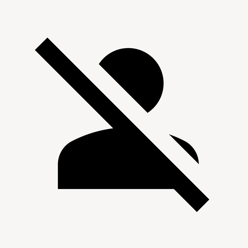 Offline flat icon vector