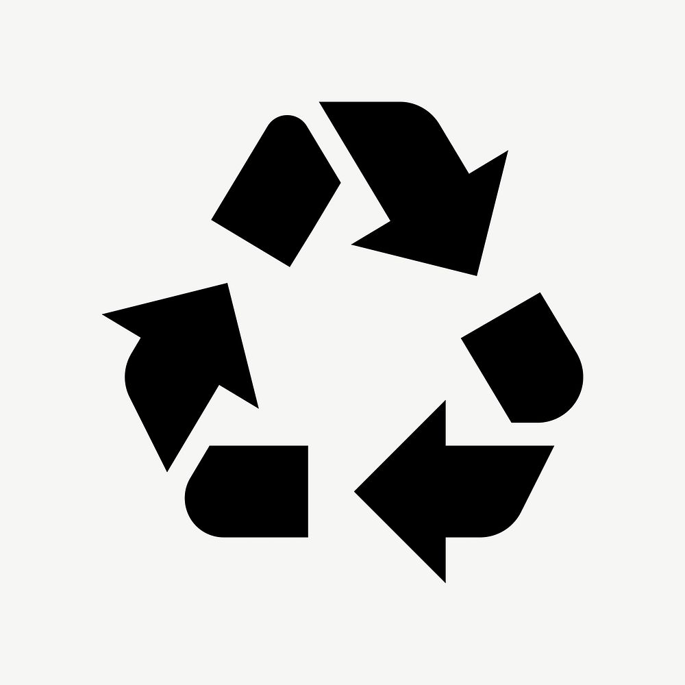 Recycle flat icon psd