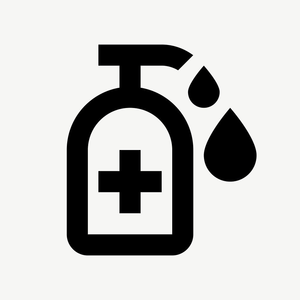 Sanitizer flat icon psd