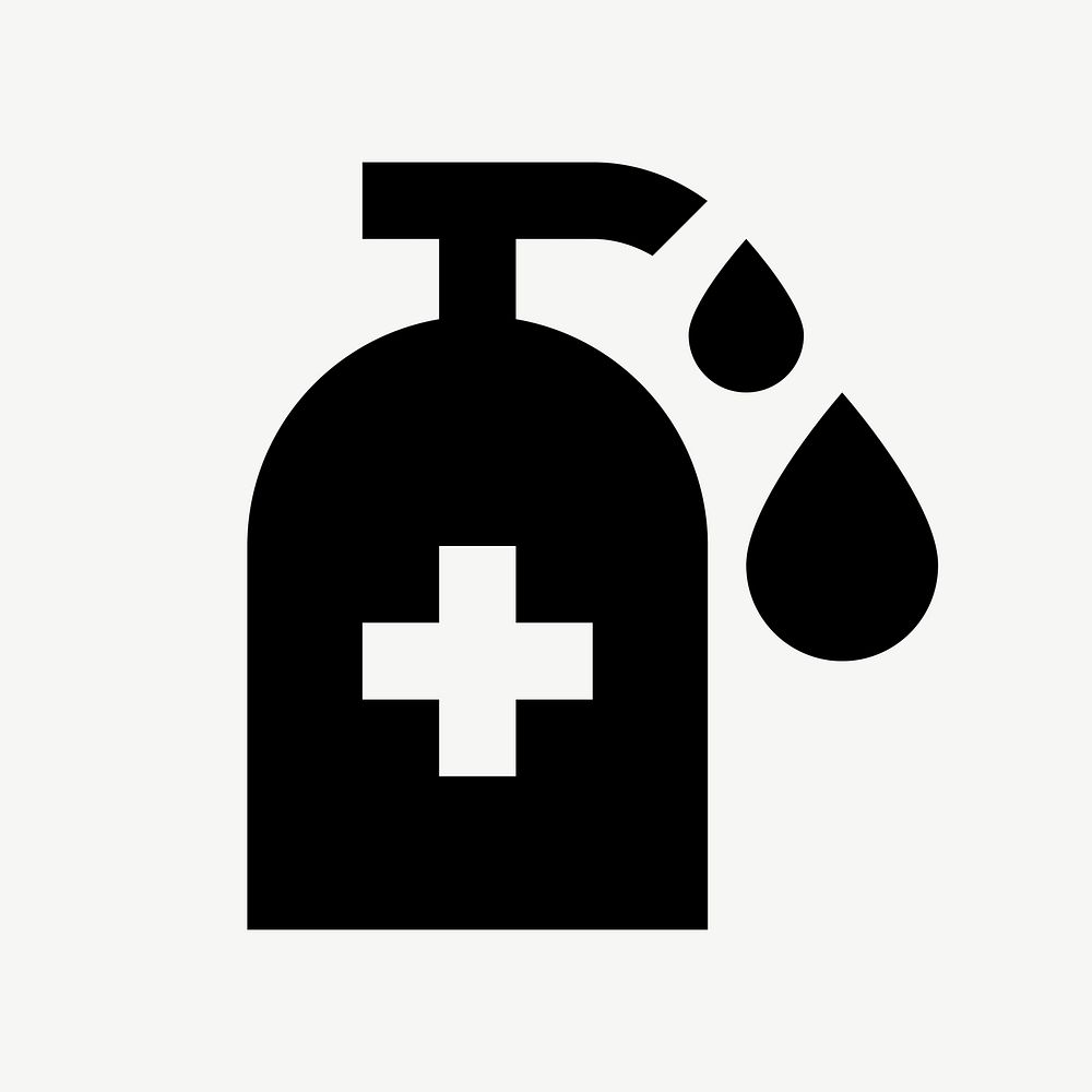 Sanitizer flat icon psd