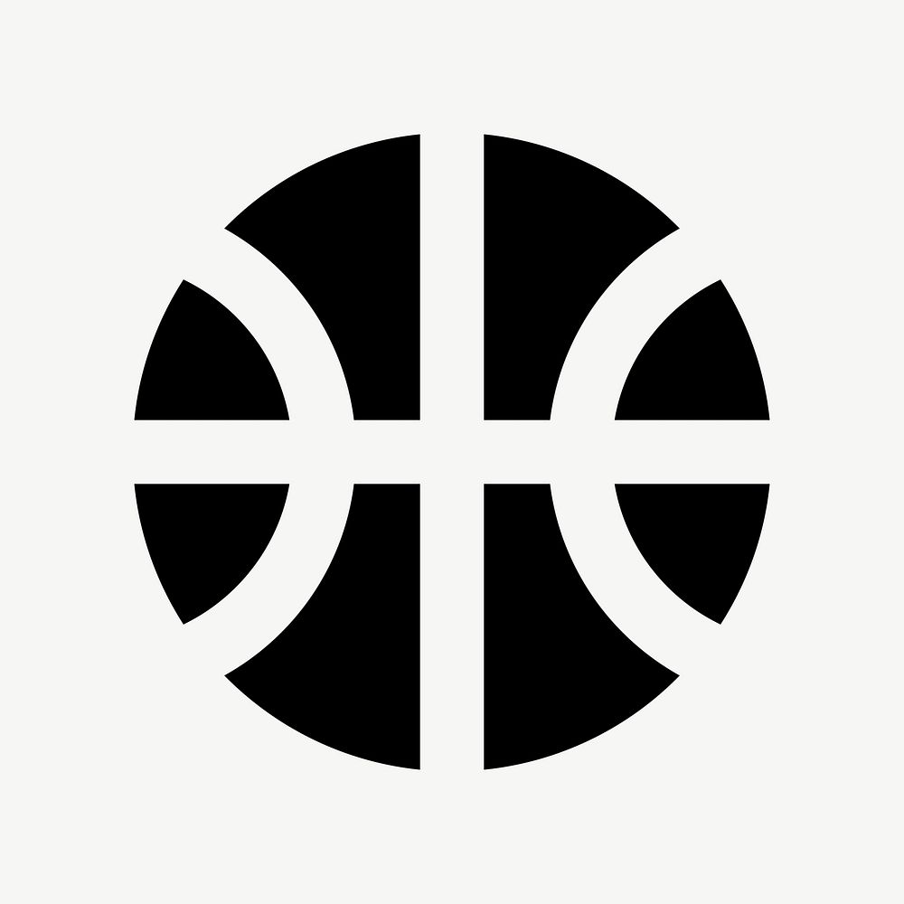 Basketball flat icon psd