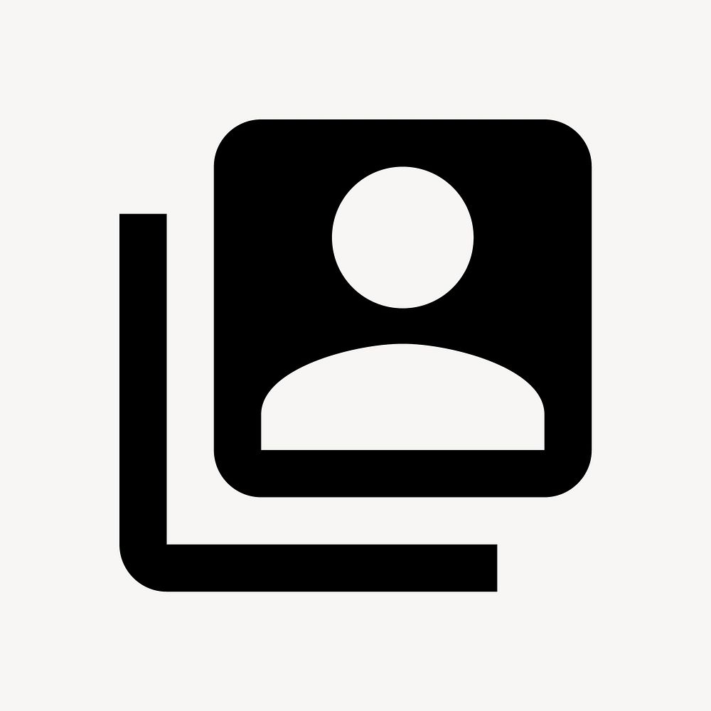 Switch account flat icon vector