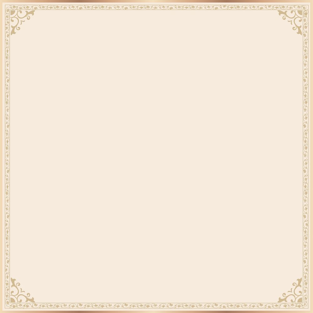 Vintage ornamental frame background design