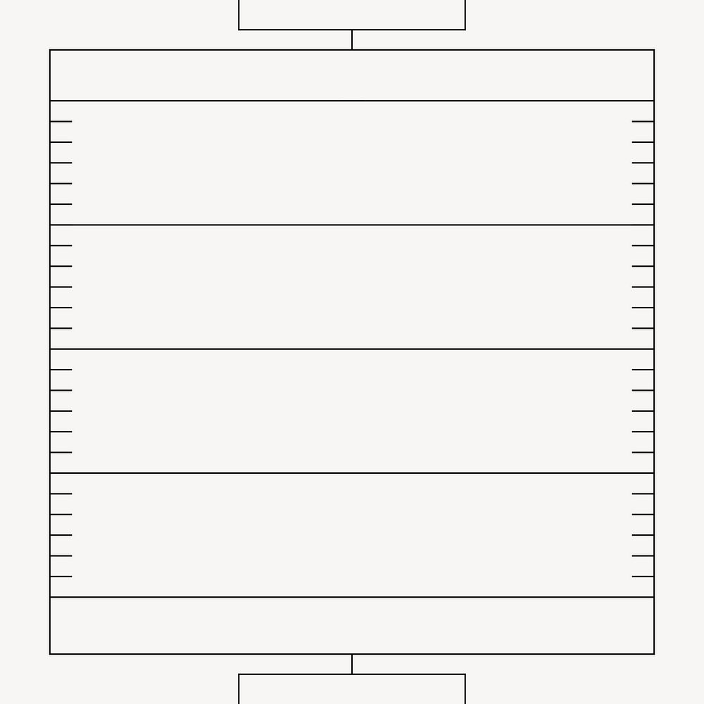 American football field, design element vector