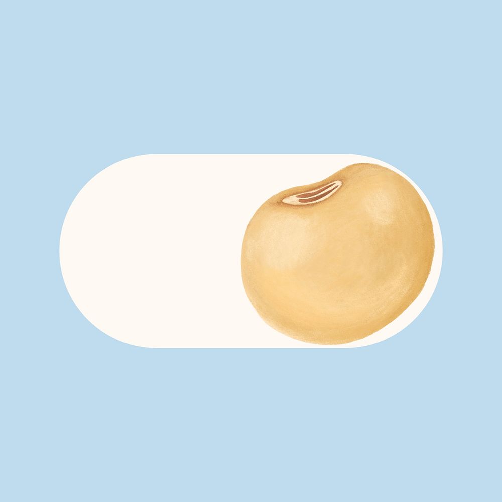 Soybean slide icon