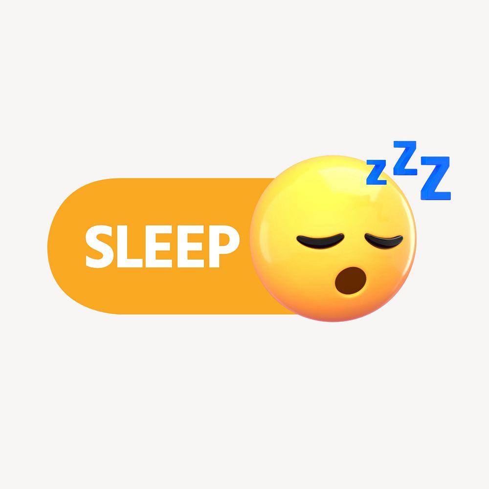 Sleep emoticon icon