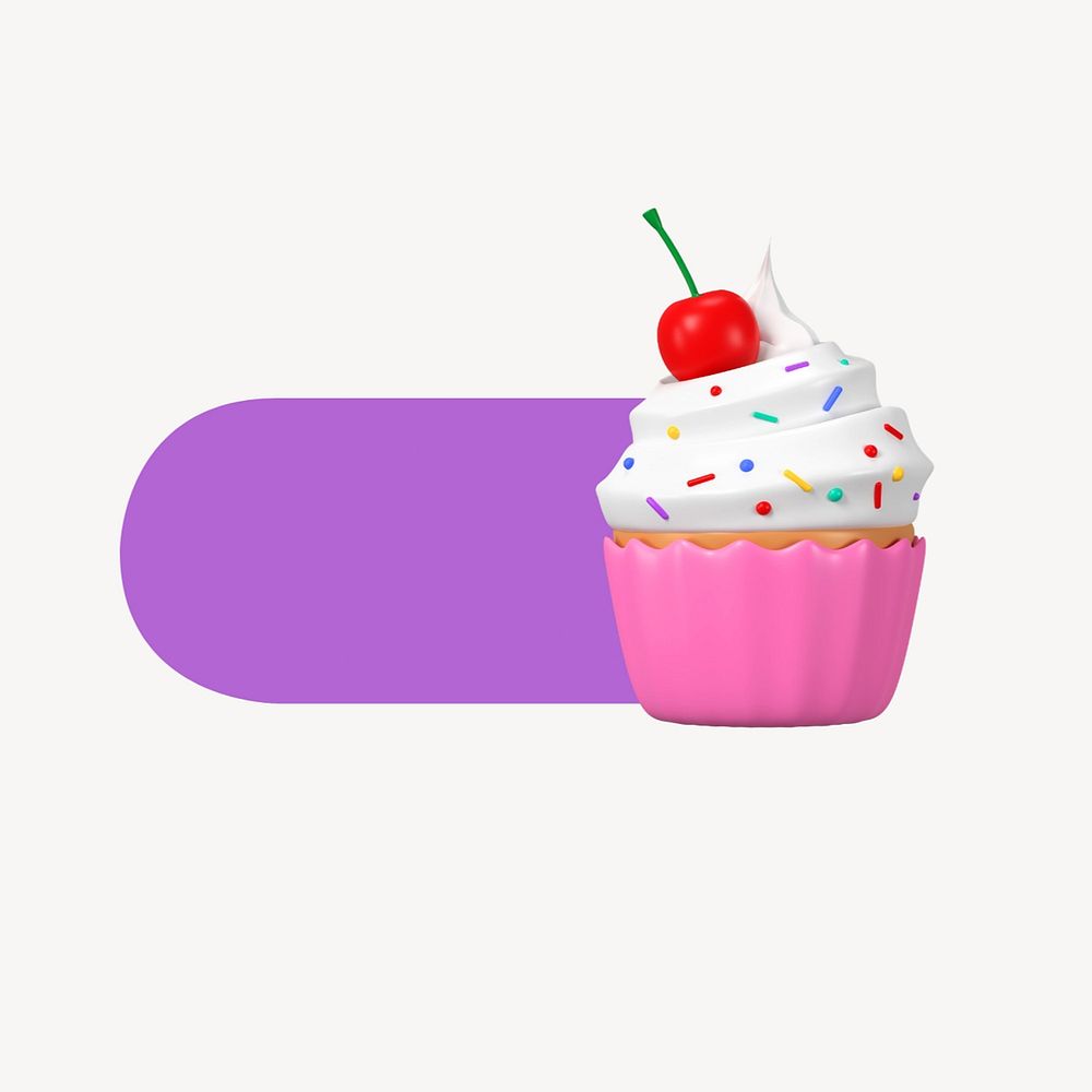 Cupcake slide icon