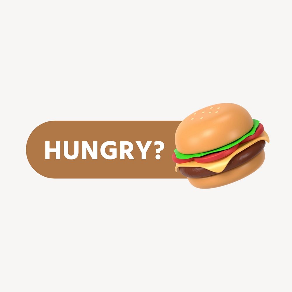 Hungry hamburger icon