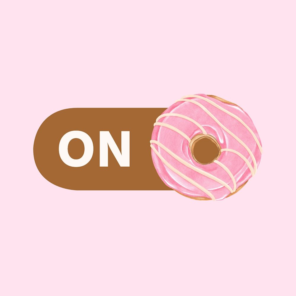 On donut icon