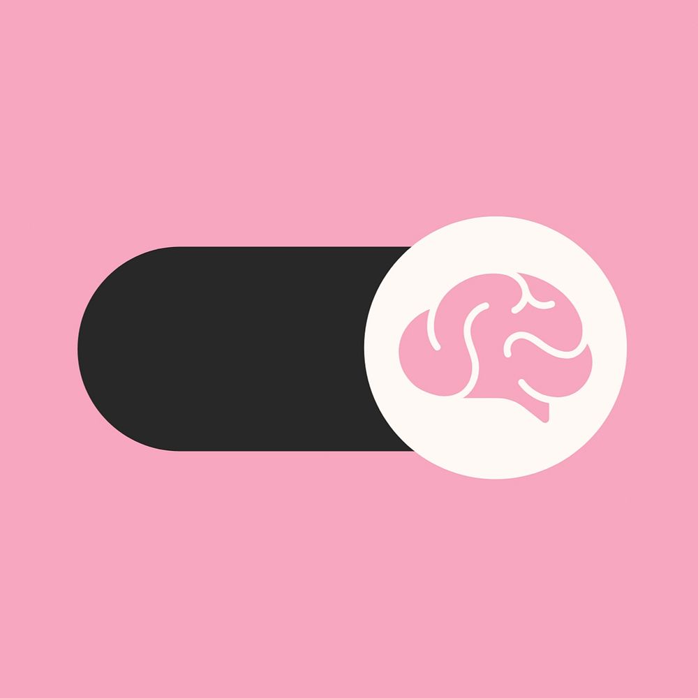 Brain slide icon