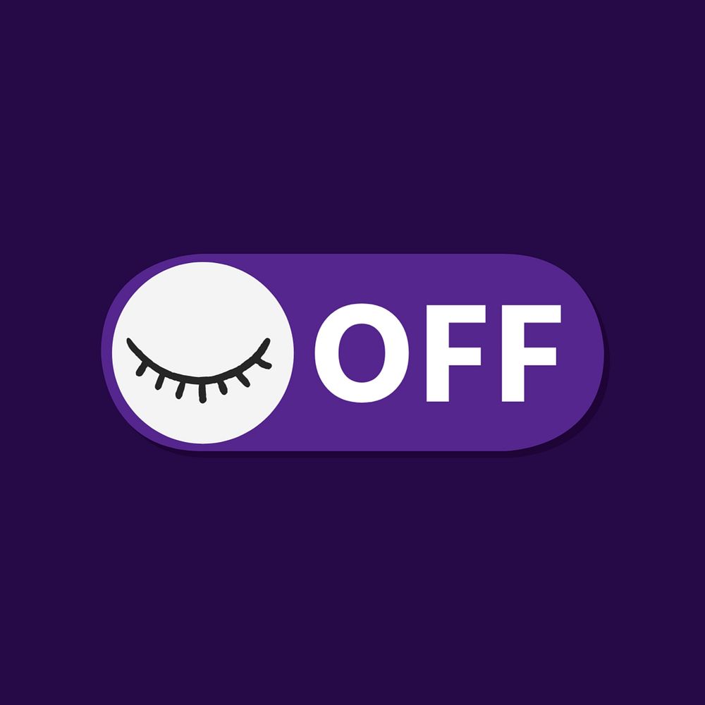 Off closed eye icon