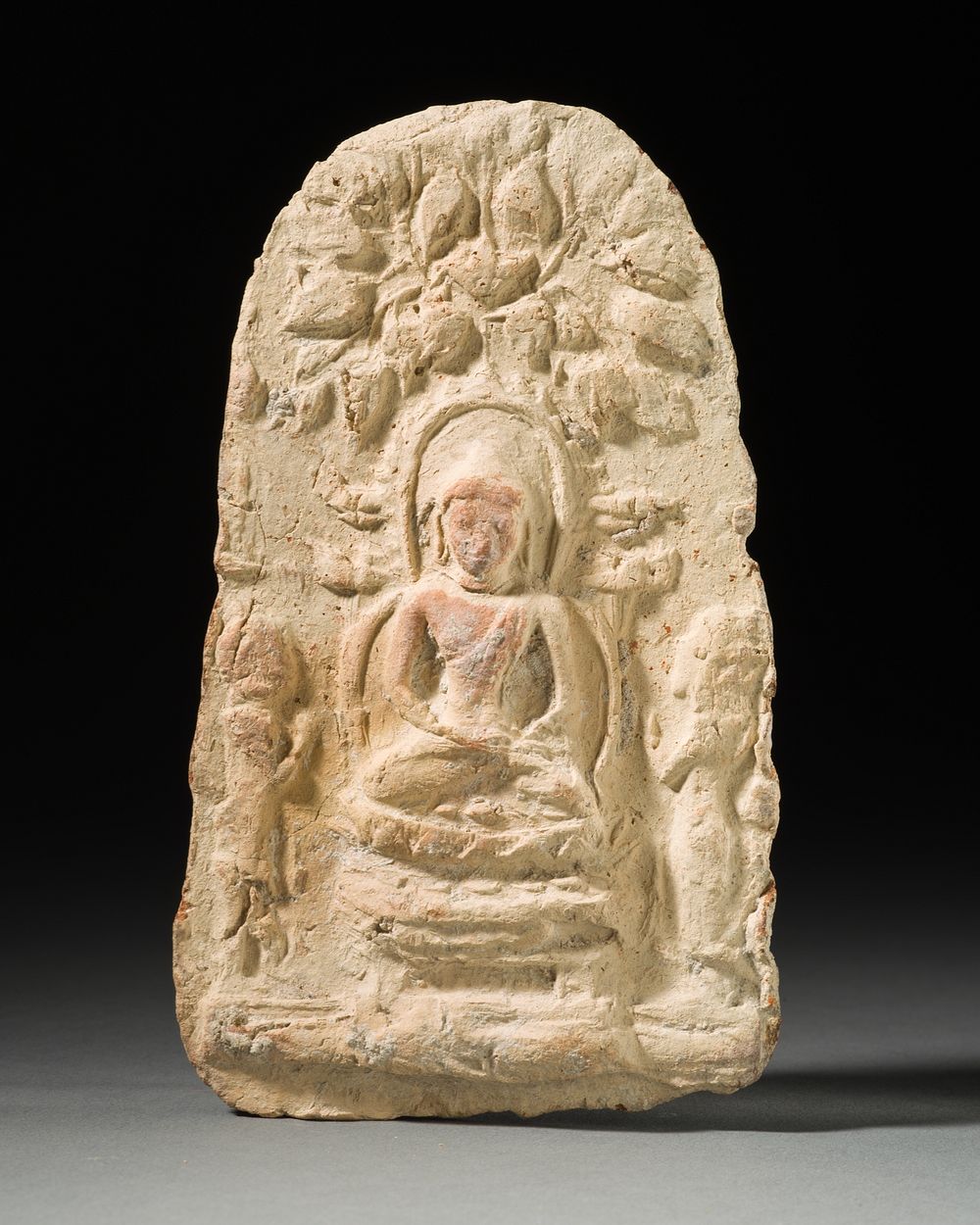 Votive Tablet with Buddha Shakyamuni