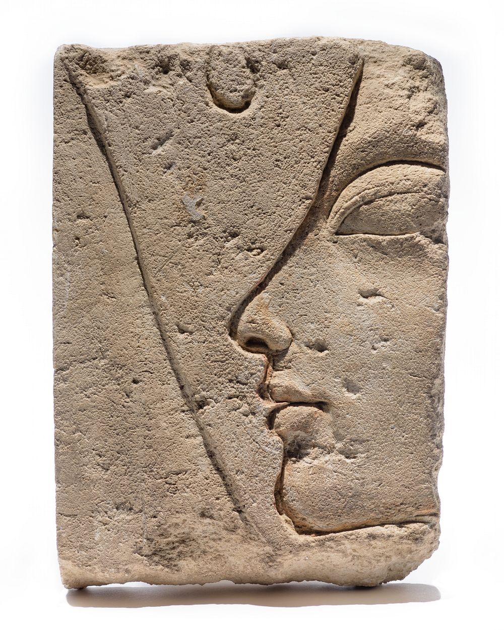 Fragment of a Relief Representing a Daughter of Akhenaten