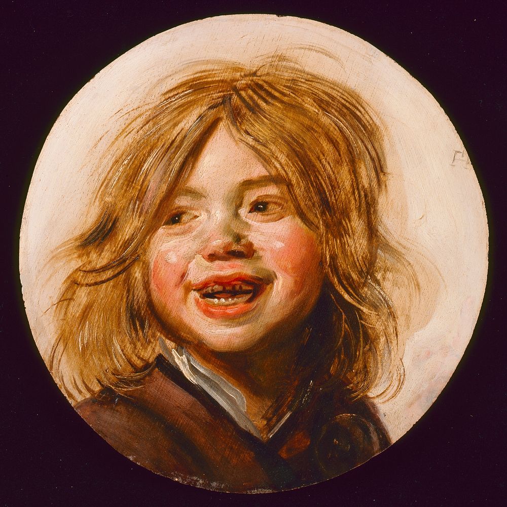 Laughing Child by Frans Hals  Antwerp 1582 83 1666 active Netherlands Haarlem