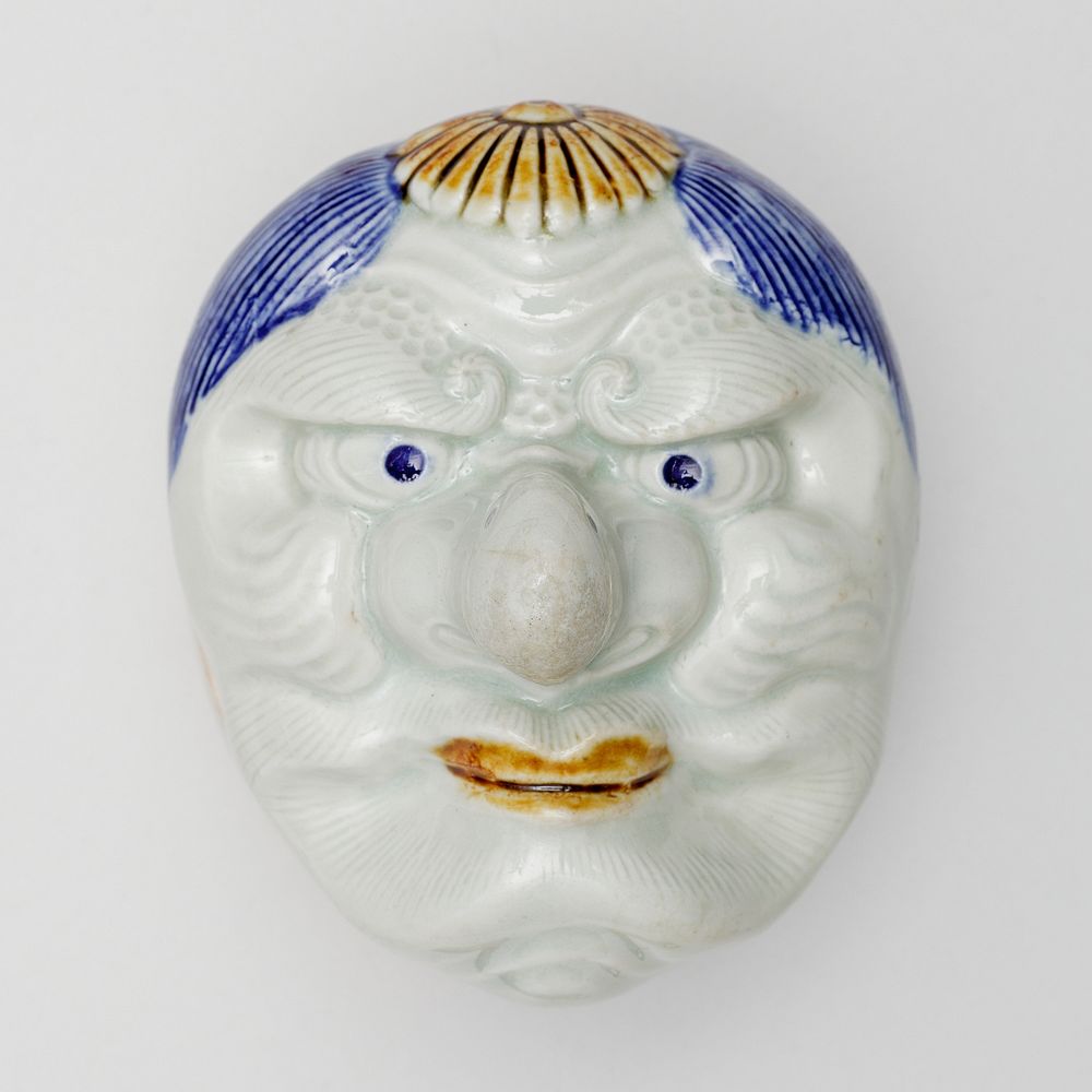 Box in the Form of a Tengu Mask