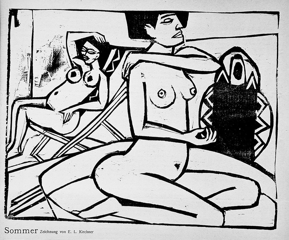 Summer by Ernst Ludwig Kirchner