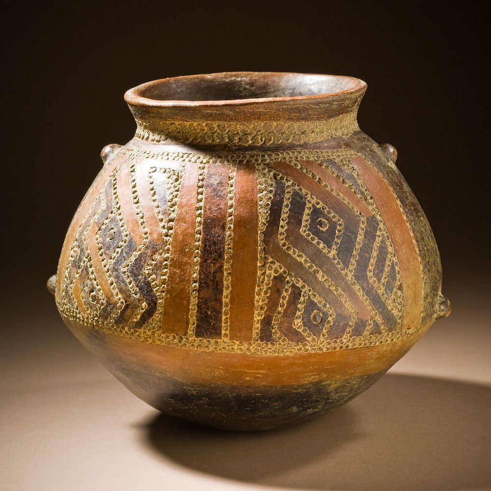 Globular Jar with Four Lugs