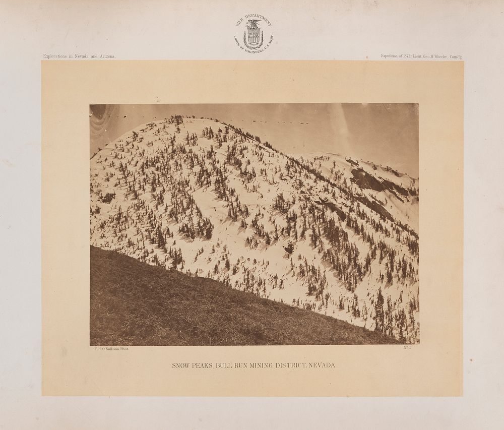 Snow Peaks, Bull Run Mining District by William Abraham Bell