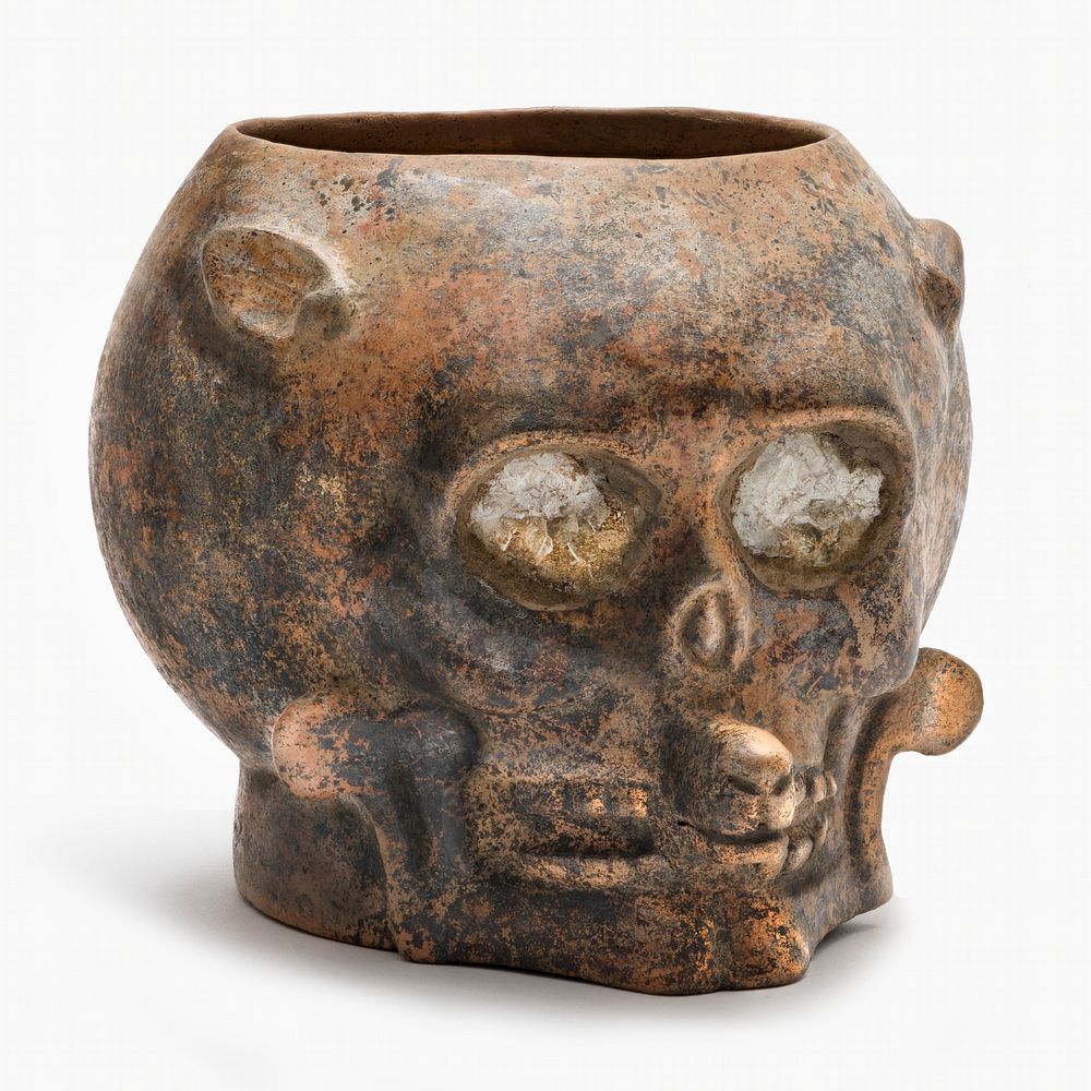 Vessel in Form of a Skull