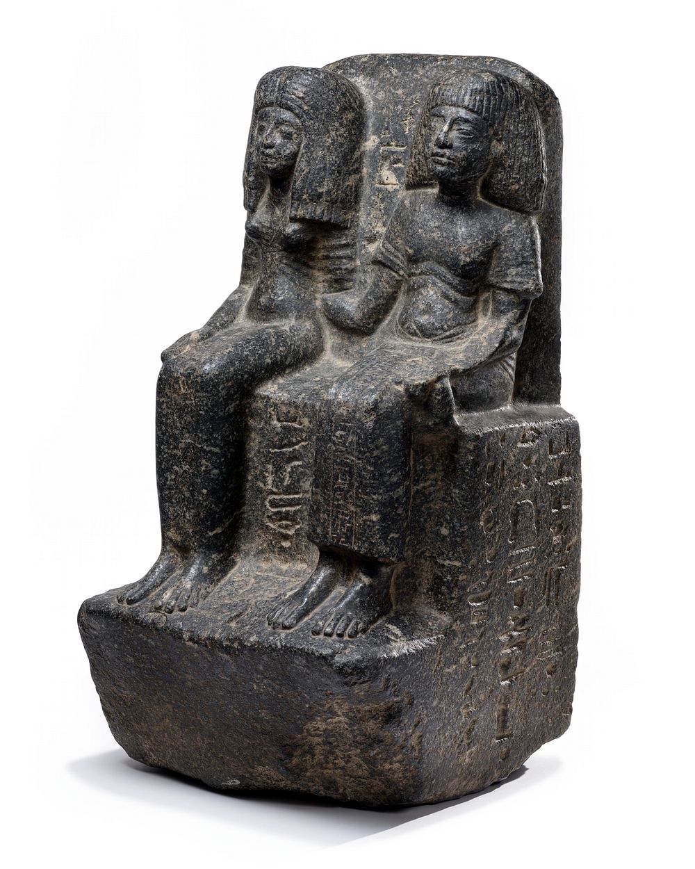 Pair Statue of Userhat and Kha