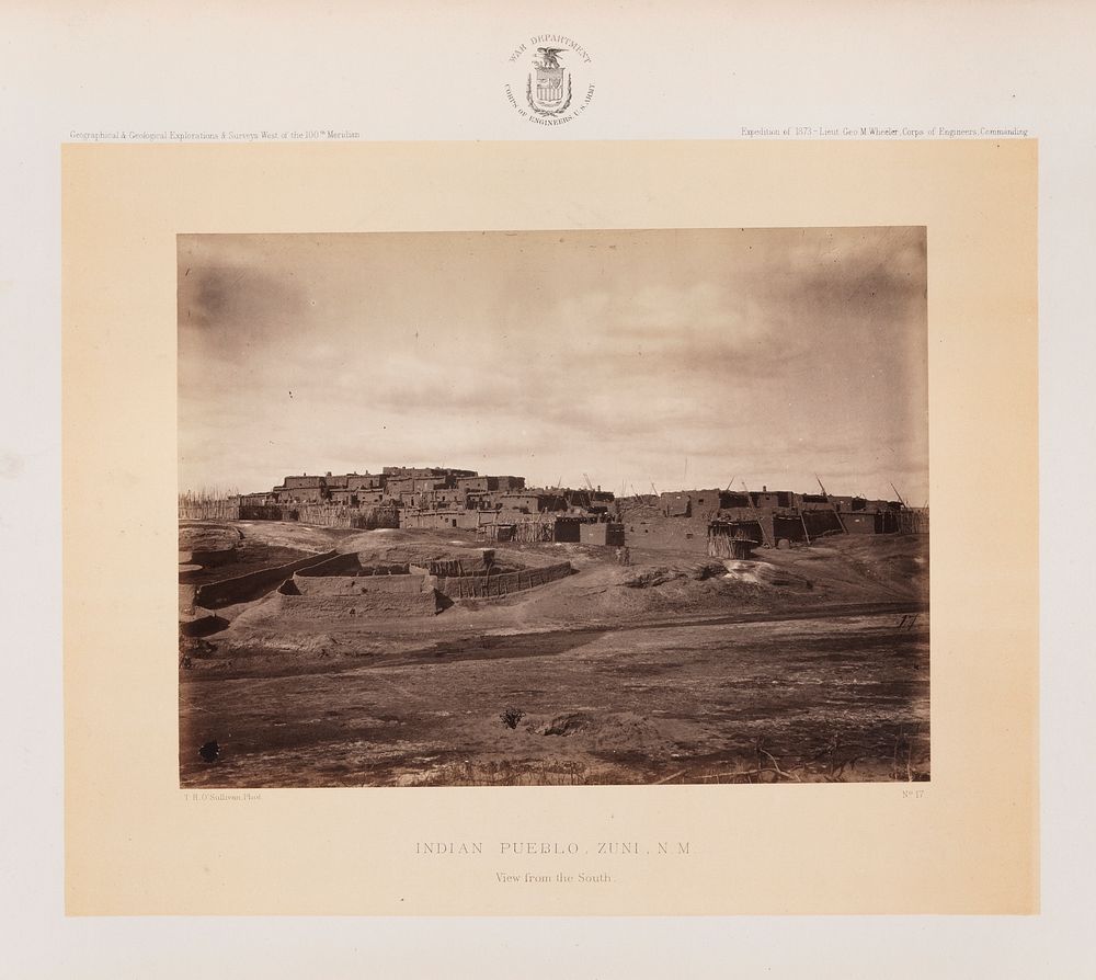 Indiana Pueblo, Zuni, N.M. by William Abraham Bell and Timothy H O Sullivan
