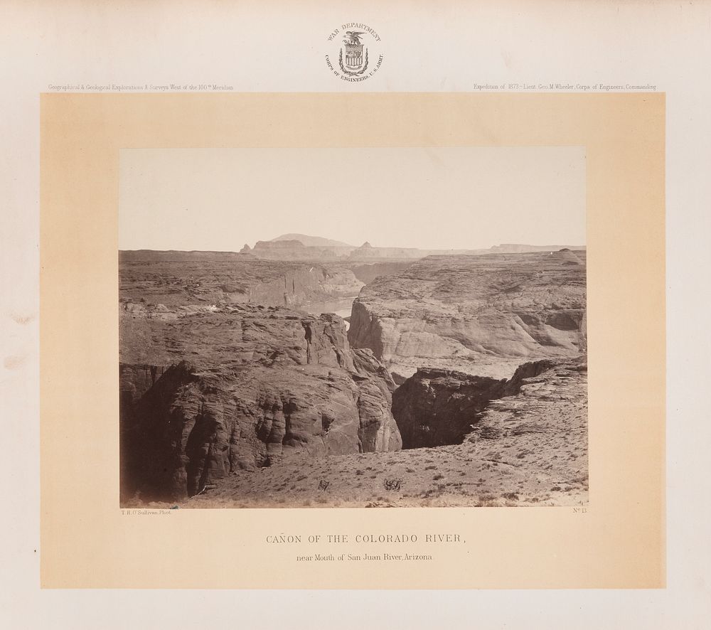 Canon of the Colorado River by William Abraham Bell and Timothy H O Sullivan