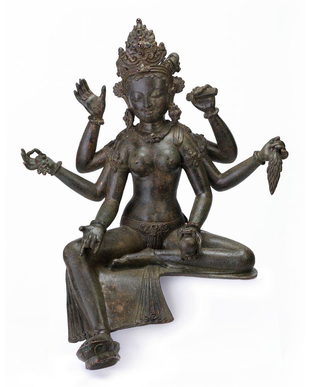 The Buddhist Goddess Vasudhara