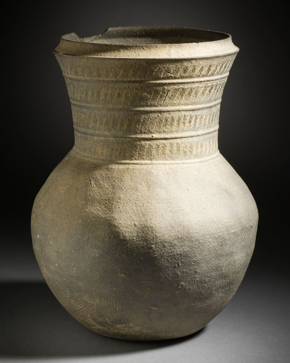 Jar with Banded Neck