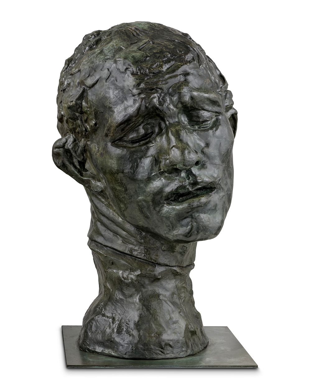 Monumental Head of Pierre de Wissant by Auguste Rodin