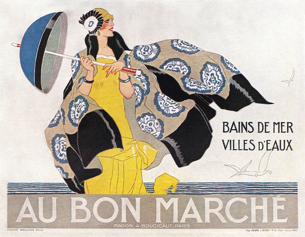 Reproduction of a poster (1923) chromolithograph by Rene Vincent. Original public domain image from Wikipedia. Digitally…