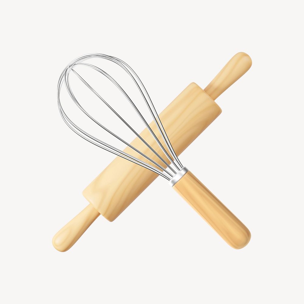 3D baking tool, element illustration