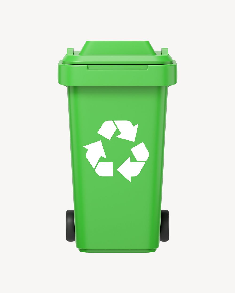 3D recycling bin, element illustration | Free Photo Illustration - rawpixel