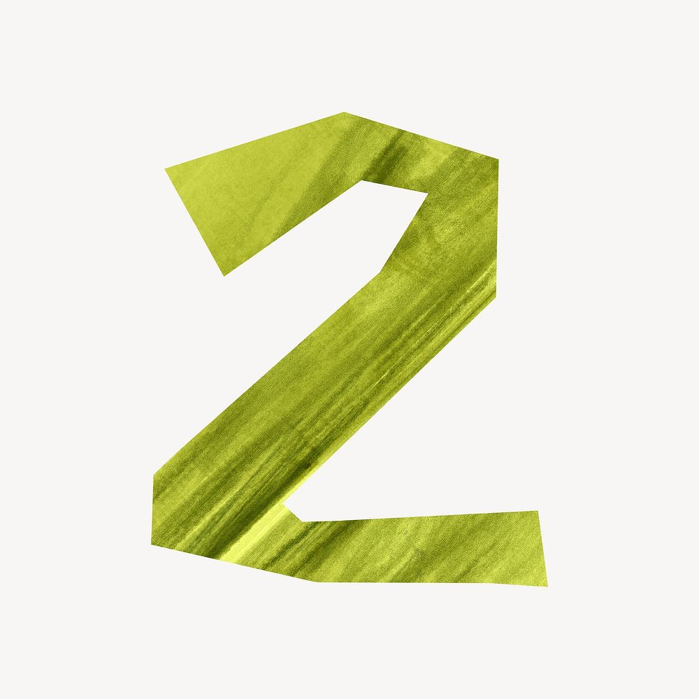 2 number two, paper craft element psd