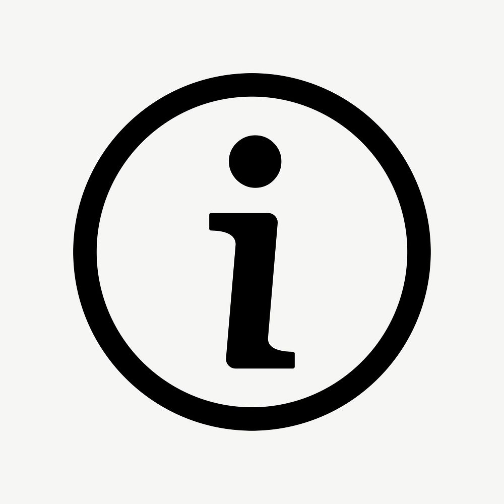 Information symbol flat icon psd | Free PSD - rawpixel