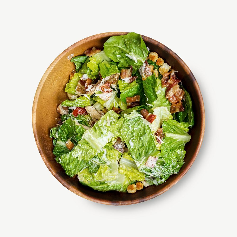 Salad bowl healthy food psd