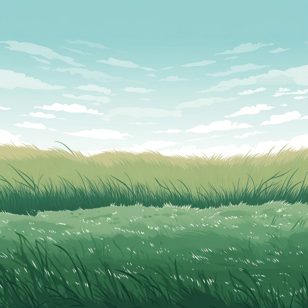 Grass green land backgrounds. AI generated Image by rawpixel.