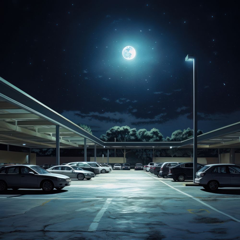 Moon astronomy outdoors lighting. AI generated Image by rawpixel.